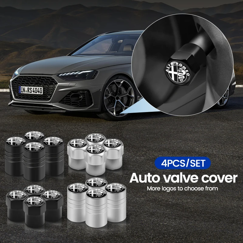4Pcs Car Wheel Tire Valve Stem Cap Airdust Waterproof Cover For Alfa Romeo Sportiva 156 Stelvio Giulia Giulietta 147 159 GT
4Pcs Car Wheel Tire Valve Stem Cap Airdust Waterproof Cover For Alfa Romeo Sportiva 156 Stelvio Giulia Giulietta 147 159 GT