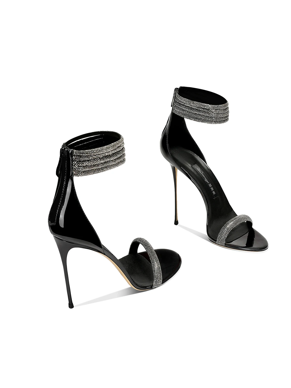 Black One-word Fashion Sandals Women's Rhinestone Stiletto High Heels 2025 Spring and Summer New Temperament
Black One-word Fashion Sandals Women's Rhinestone Stiletto High Heels 2025 Spring and Summer New Temperament