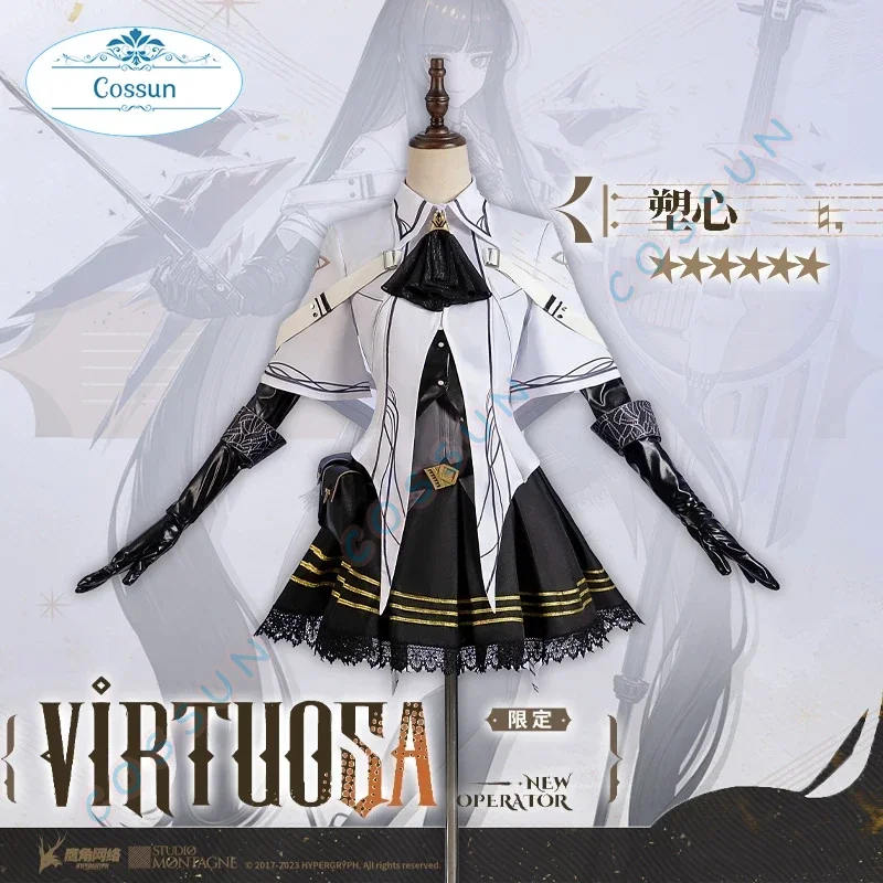 Игра Arknights Virtuosa Косплей Костюм Хэллоуин наряды игровой костюм женский полный комплект
Игра Arknights Virtuosa Косплей Костюм Хэллоуин наряды игровой костюм женский полный комплект