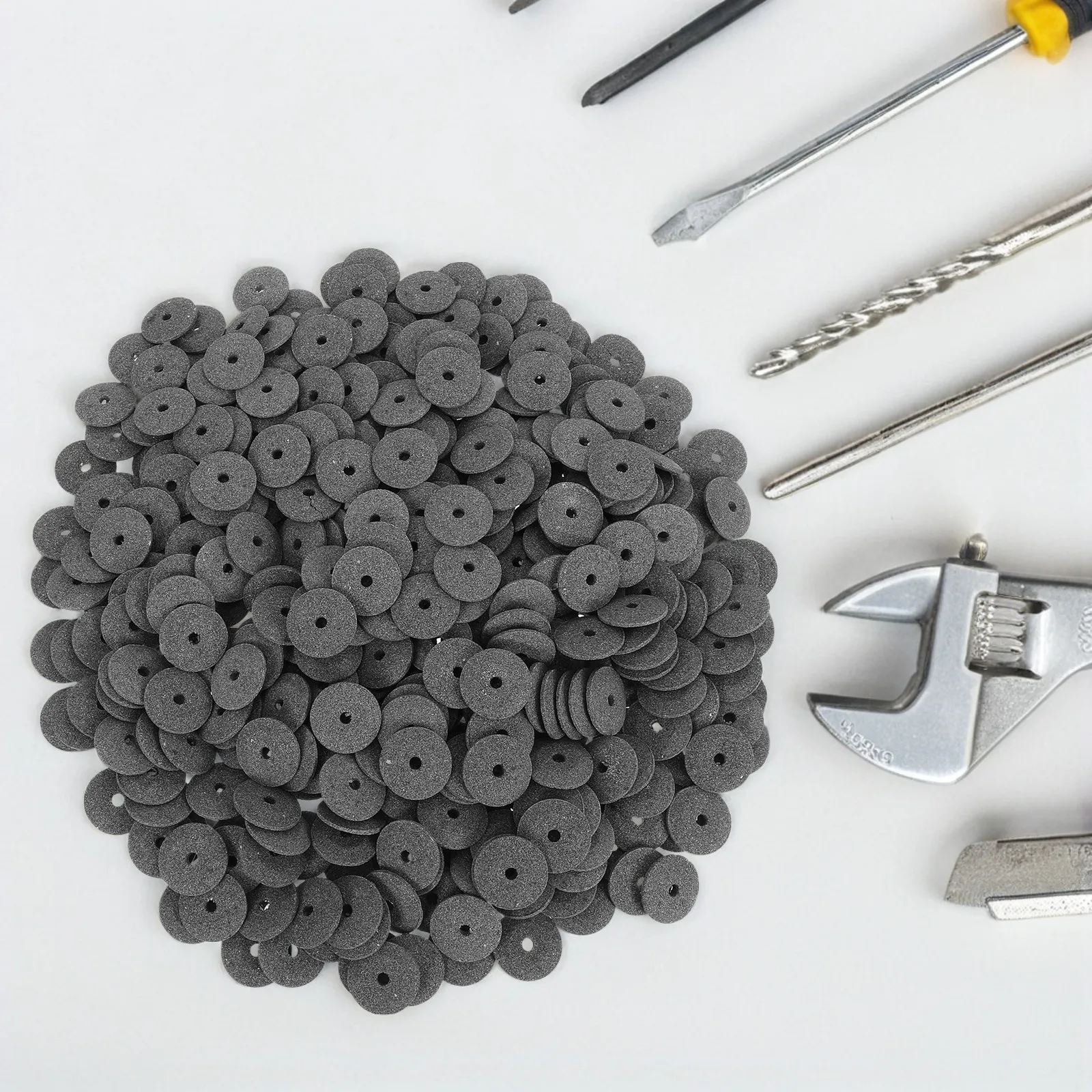 400Pcs Grinding Discs Replacement Grinding Wheel High Efficiency Ampoule Bottle Cutter Disc for Glass Vial Opener Laboratory
400Pcs Grinding Discs Replacement Grinding Wheel High Efficiency Ampoule Bottle Cutter Disc for Glass Vial Opener Laboratory