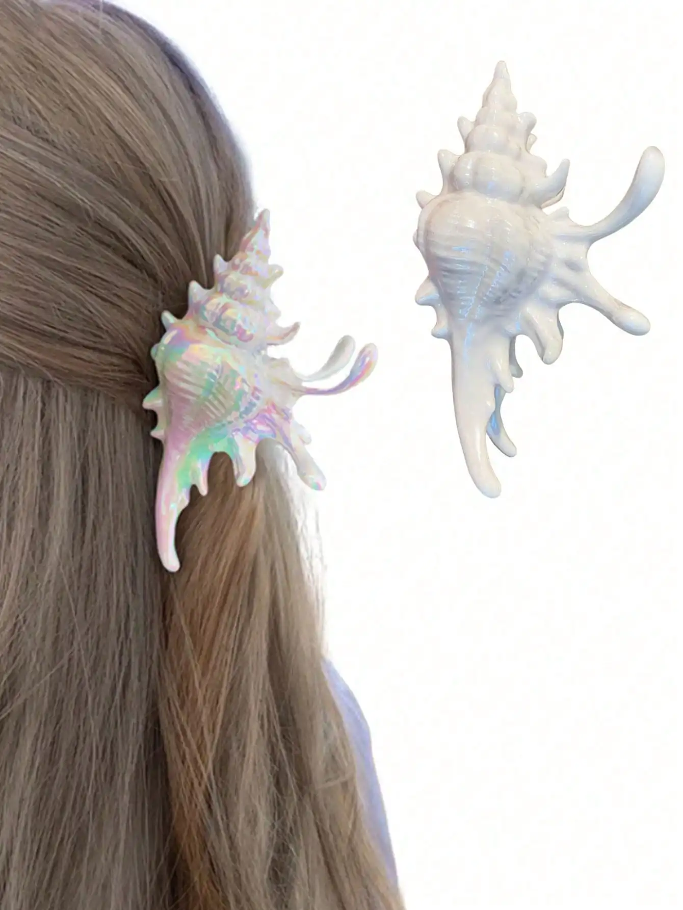 1pc Luxury Conch Hair Claw Clip, Elegant Hair Claw For Thick Hair, Suitable For Ponytail, Party, Beach, Photography, Gifts For
1pc Luxury Conch Hair Claw Clip, Elegant Hair Claw For Thick Hair, Suitable For Ponytail, Party, Beach, Photography, Gifts For