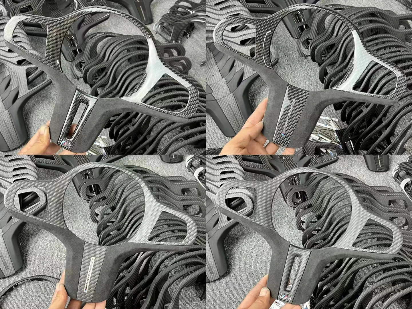 Real Carbon Fiber Steering Wheel Cover Replacement&Carbon Fiber(CF)Paddles For BMW G Chassis ID5 3/4/5/6/7/8Series X1X2X3X4X5X6
Real Carbon Fiber Steering Wheel Cover Replacement&Carbon Fiber(CF)Paddles For BMW G Chassis ID5 3/4/5/6/7/8Series X1X2X3X4X5X6