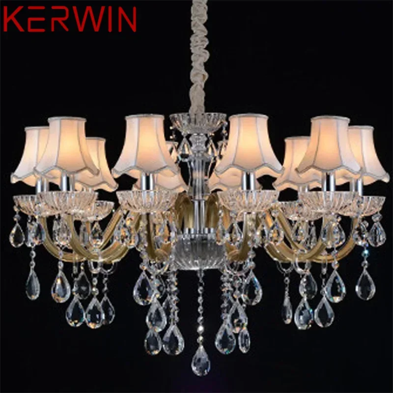 KERWIN European Style Chandelier Lamp LED Pendant Lighting Luxury Decorative Fixtures for Home Hall
KERWIN European Style Chandelier Lamp LED Pendant Lighting Luxury Decorative Fixtures for Home Hall
