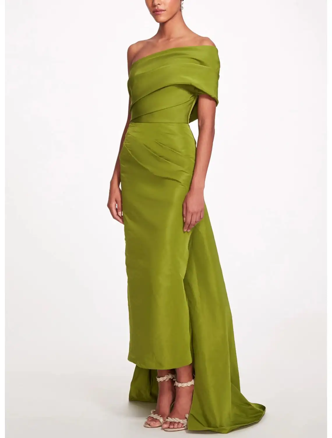 Bodycon/Pillar Evening Gown Elegant Gown Formal Swing/Brush Train Sleeveless One Shoulder Taffeta Backless Bow
Bodycon/Pillar Evening Gown Elegant Gown Formal Swing/Brush Train Sleeveless One Shoulder Taffeta Backless Bow