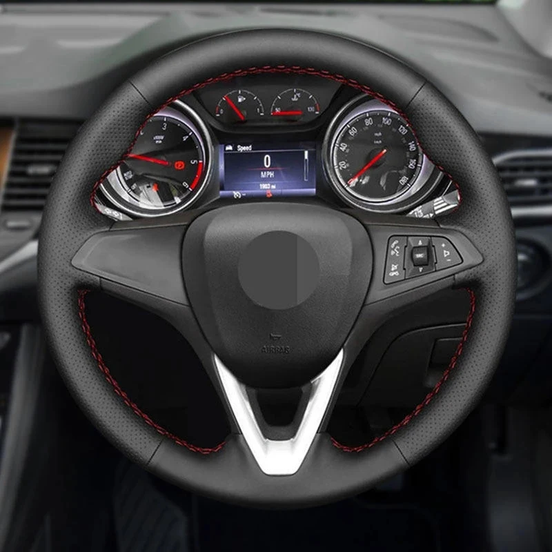 For Opel Astra K Vauxhall Holden Astra Corsa E Crossland X Insignia CT Karl Zafira C 2016-2019 Car Steering Wheel Leather Cover
For Opel Astra K Vauxhall Holden Astra Corsa E Crossland X Insignia CT Karl Zafira C 2016-2019 Car Steering Wheel Leather Cover