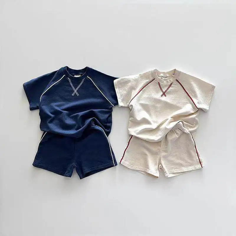 Baby Summer Simple Versatile Casual Set 2024 New Toddler Boy Girl Short Sleeve T Shirts + Shorts 2pcs Suit Infant Cotton Outfits
Baby Summer Simple Versatile Casual Set 2024 New Toddler Boy Girl Short Sleeve T Shirts + Shorts 2pcs Suit Infant Cotton Outfits