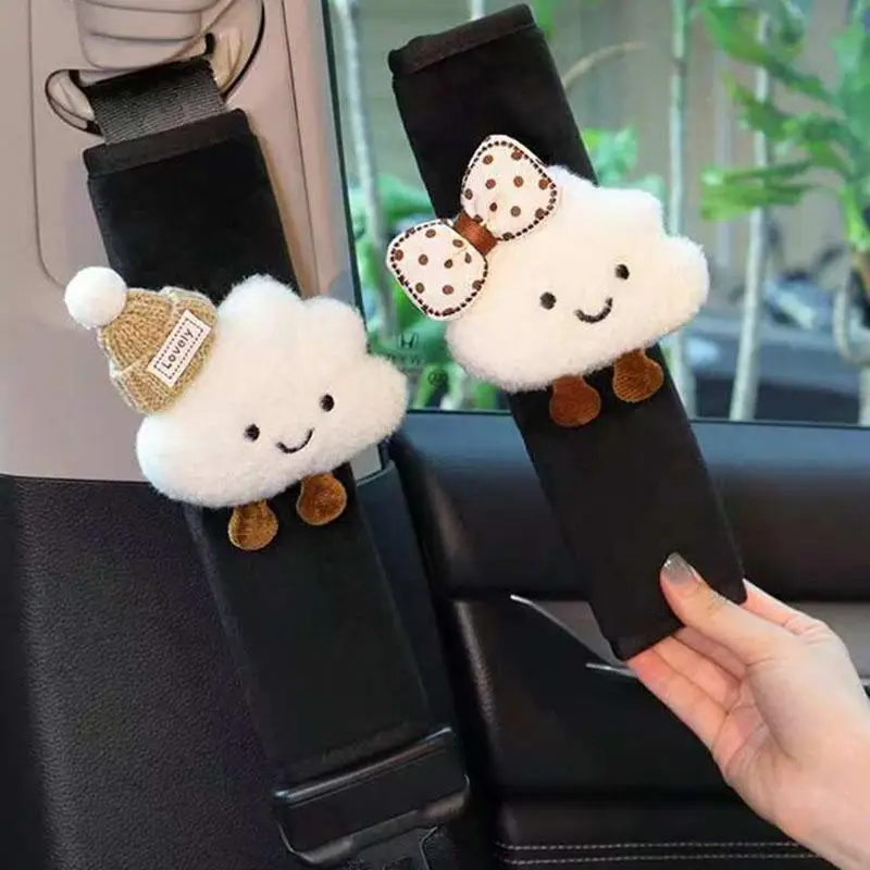 2pcs Cartoon Bow Cloud Seatbelt Shoulder Protector Cartoon Creative Car Seat Belt Shoulder Pad Protector Interior Accessories
2pcs Cartoon Bow Cloud Seatbelt Shoulder Protector Cartoon Creative Car Seat Belt Shoulder Pad Protector Interior Accessories