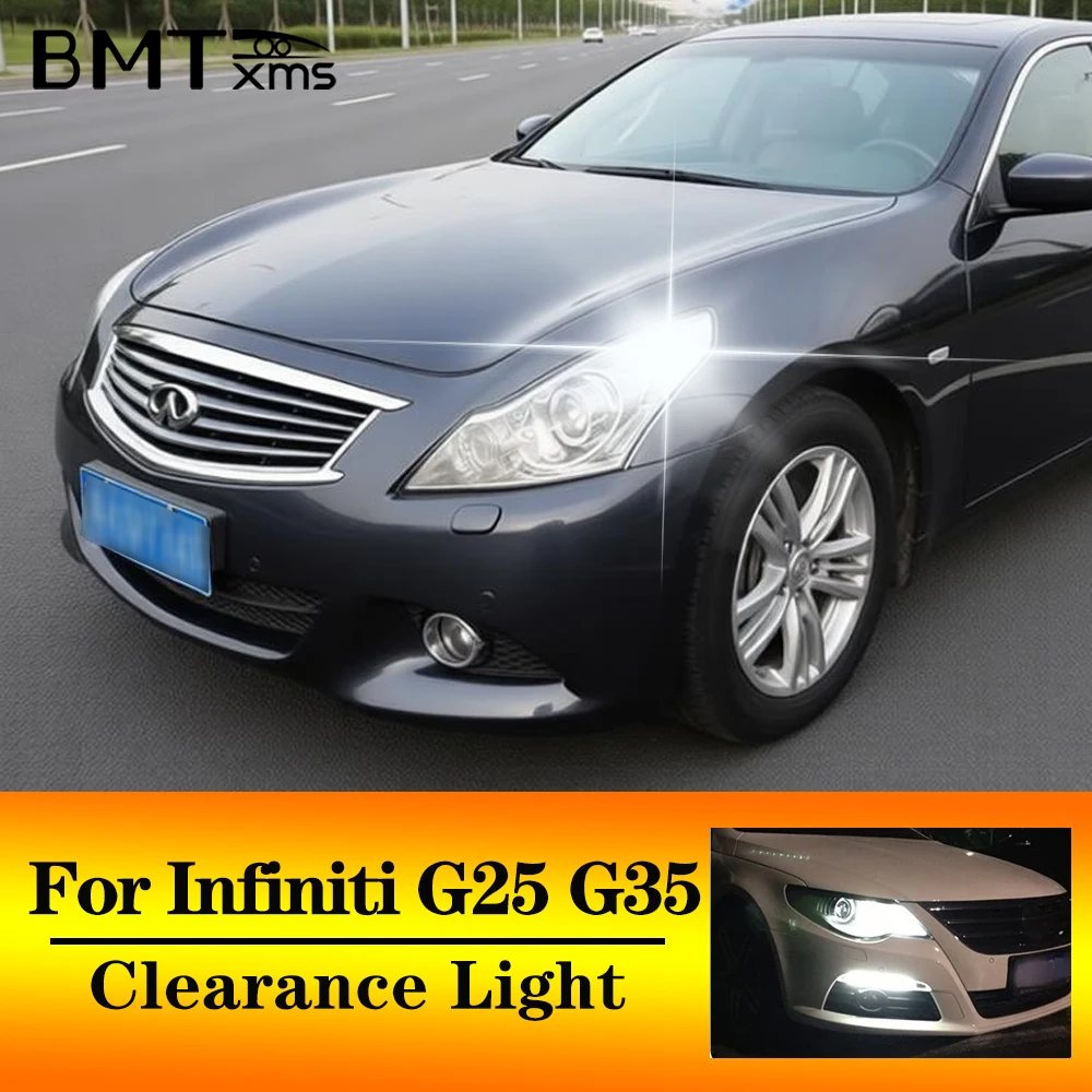 BMTxms W5W T10 LED Clearance Light Parking Bulb Canbus For Infiniti G25 G35 G37 G37S Sedan Coupe Cabrio 2003-2013 2010 2011 2012
BMTxms W5W T10 LED Clearance Light Parking Bulb Canbus For Infiniti G25 G35 G37 G37S Sedan Coupe Cabrio 2003-2013 2010 2011 2012