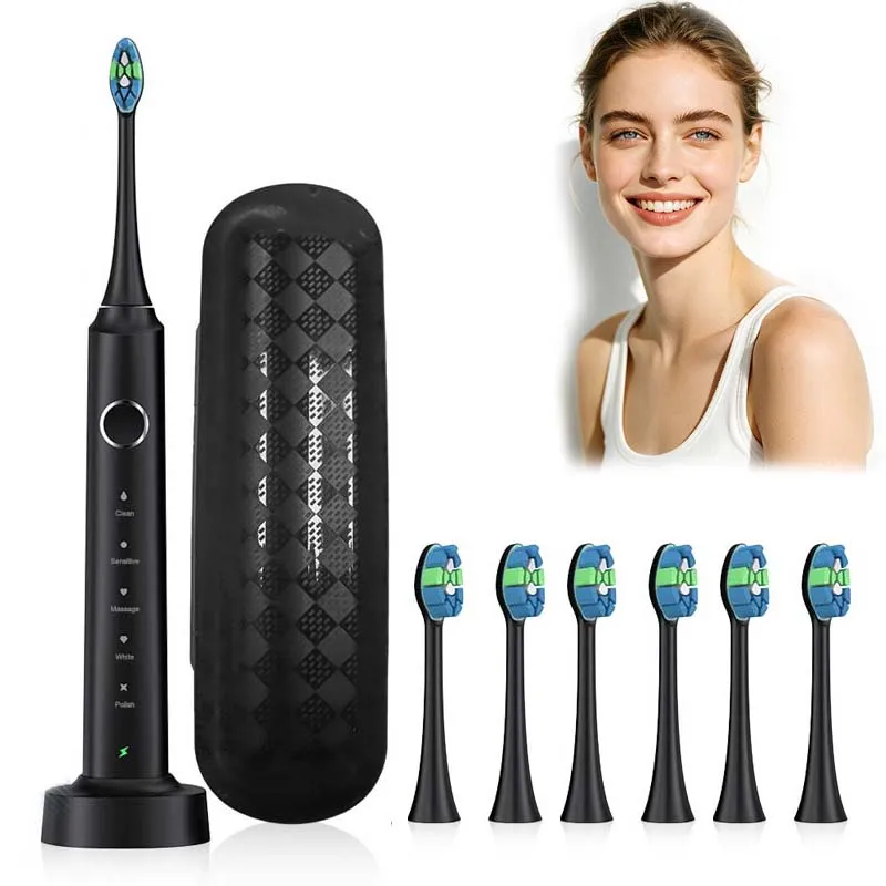 Smart Eco-Friendly Rechargeable Electric Toothbrush for Home Travel and Oral Care Battery-Powered Wireless Toothbrush
Smart Eco-Friendly Rechargeable Electric Toothbrush for Home Travel and Oral Care Battery-Powered Wireless Toothbrush