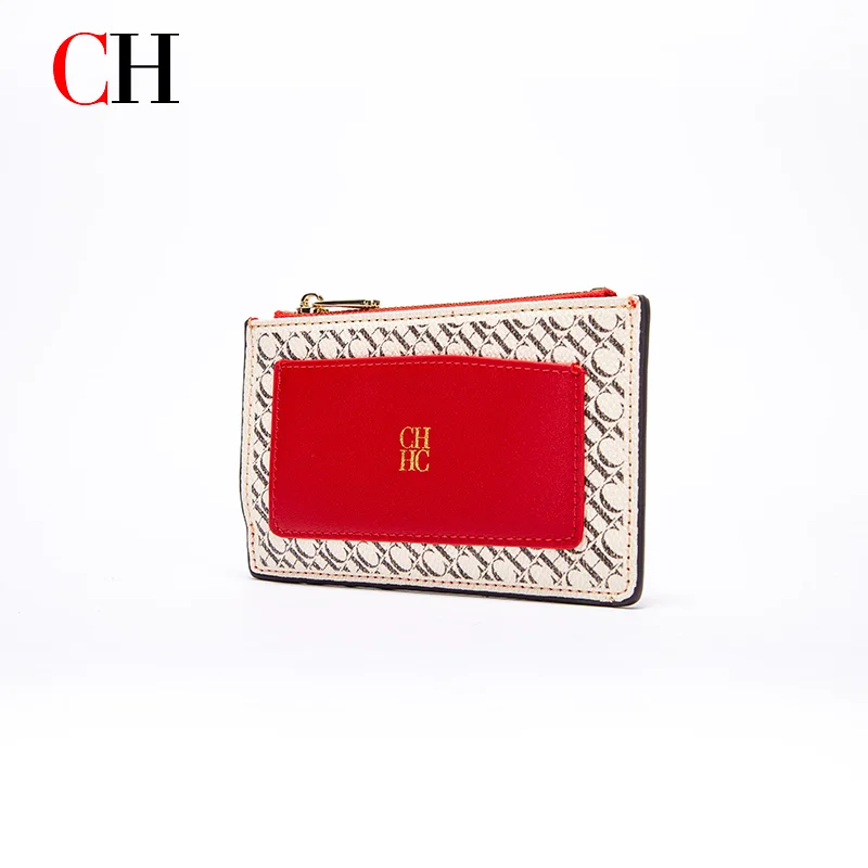 CH Embossed PU Leather Card Holder Women Zipper Coin Purse Slim ID Credit Card Wallet Small Clutch Bag
CH Embossed PU Leather Card Holder Women Zipper Coin Purse Slim ID Credit Card Wallet Small Clutch Bag