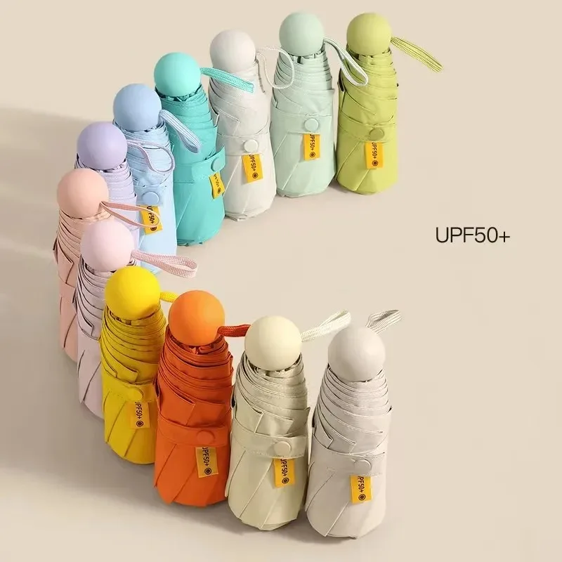 1PC Uv Protection Umbrella Portable 3-Folding Umbrella Wind Resistant Parasol Thickened UV Resistant Student Sun Umbrella
1PC Uv Protection Umbrella Portable 3-Folding Umbrella Wind Resistant Parasol Thickened UV Resistant Student Sun Umbrella