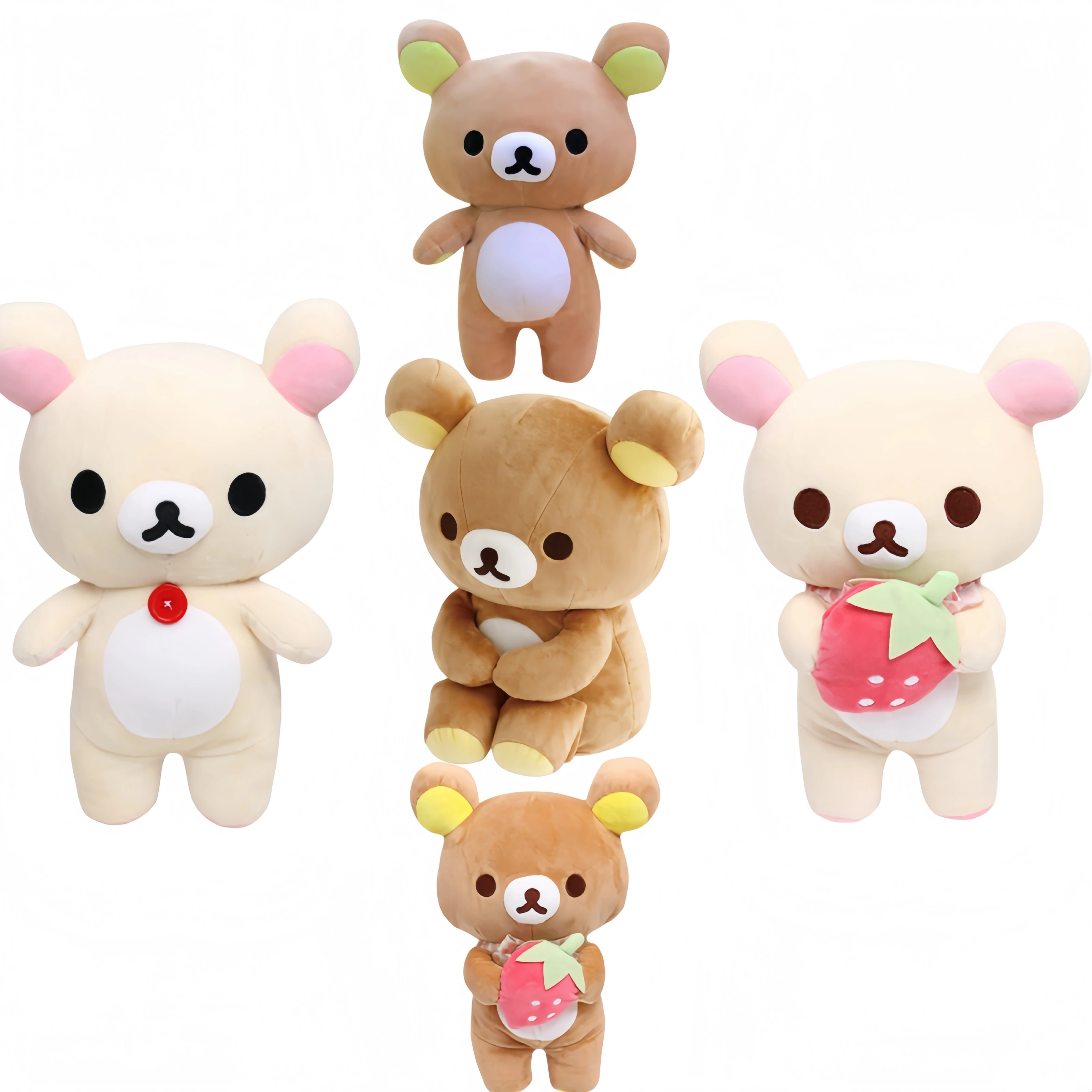 Милая плюшевая игрушка Rilakkuma с рисунком медведя, мягкая подушка Rilakkuma, кавайная подушка для декора комнаты, детские подарки на день рождения
Милая плюшевая игрушка Rilakkuma с рисунком медведя, мягкая подушка Rilakkuma, кавайная подушка для декора комнаты, детские подарки на день рождения