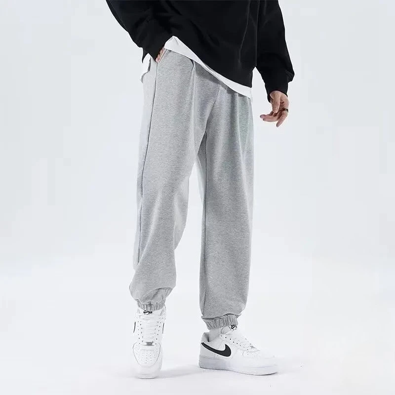 Gray Sweatpants for Men Elegant Korean Comfortable Essential Harajuku Fashion Casual Deals with Pocket Trousers Man Sports Pants
Gray Sweatpants for Men Elegant Korean Comfortable Essential Harajuku Fashion Casual Deals with Pocket Trousers Man Sports Pants