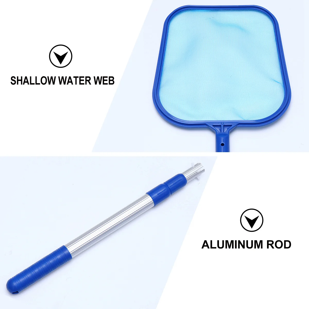 1Set Pool Net Aluminum Rod Durable Plastic Frame for Swimming Pool Pond Fountain Cleaning Leaves Rake Mesh Tool
1Set Pool Net Aluminum Rod Durable Plastic Frame for Swimming Pool Pond Fountain Cleaning Leaves Rake Mesh Tool