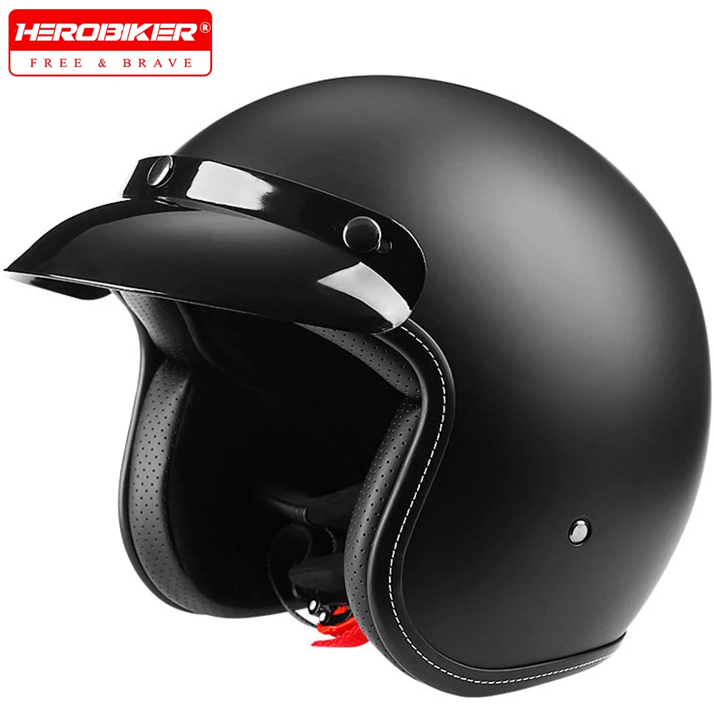 New 3/4 Open Face Helmets Retro Motorcycle Helmet Four Seasons Sun Helmet Motocross Helmets Riding Safety Anti Fall Helmet
New 3/4 Open Face Helmets Retro Motorcycle Helmet Four Seasons Sun Helmet Motocross Helmets Riding Safety Anti Fall Helmet