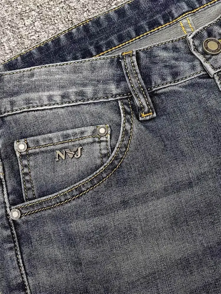 New 2025 Men's Classic Blue Waed Denim Jeans Elastic Long Pants Spring Summer Sle Cotton Stretch Fabric All-Match Trendy ...
New 2025 Men's Classic Blue Waed Denim Jeans Elastic Long Pants Spring Summer Sle Cotton Stretch Fabric All-Match Trendy ...