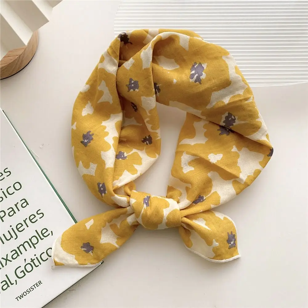 Flower Headband Cotton Linen Square Scarf Head Scarf Pastoral Style Floral Kerchief Collocation Clothing Accessories
Flower Headband Cotton Linen Square Scarf Head Scarf Pastoral Style Floral Kerchief Collocation Clothing Accessories