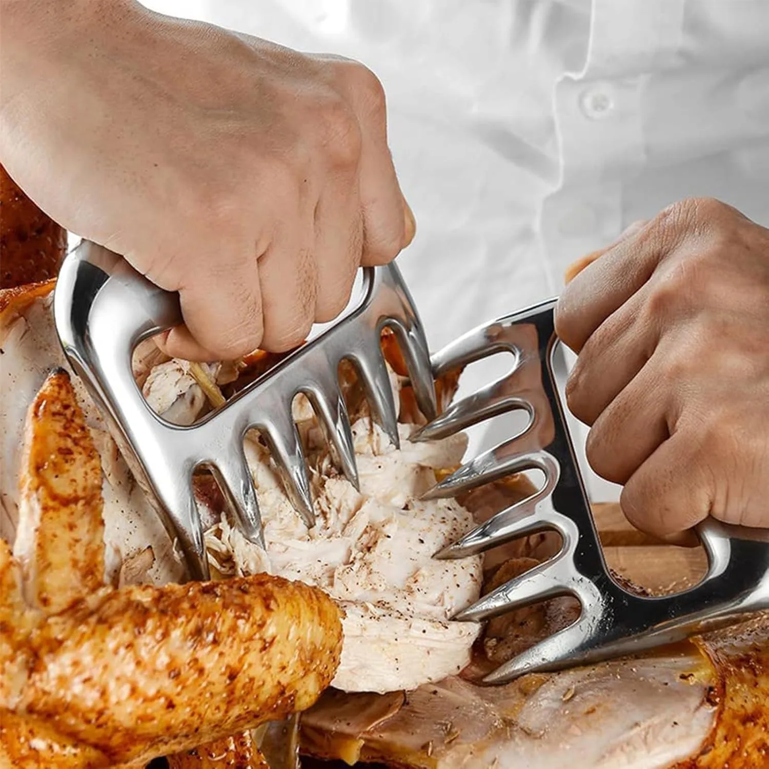 BBQ Accessories Meat Shredder Strong Pulled Pork Puller BBQ Fork Bear Claw Kitchen Food Fork Kitchen Tools Kitchen Accessories
BBQ Accessories Meat Shredder Strong Pulled Pork Puller BBQ Fork Bear Claw Kitchen Food Fork Kitchen Tools Kitchen Accessories