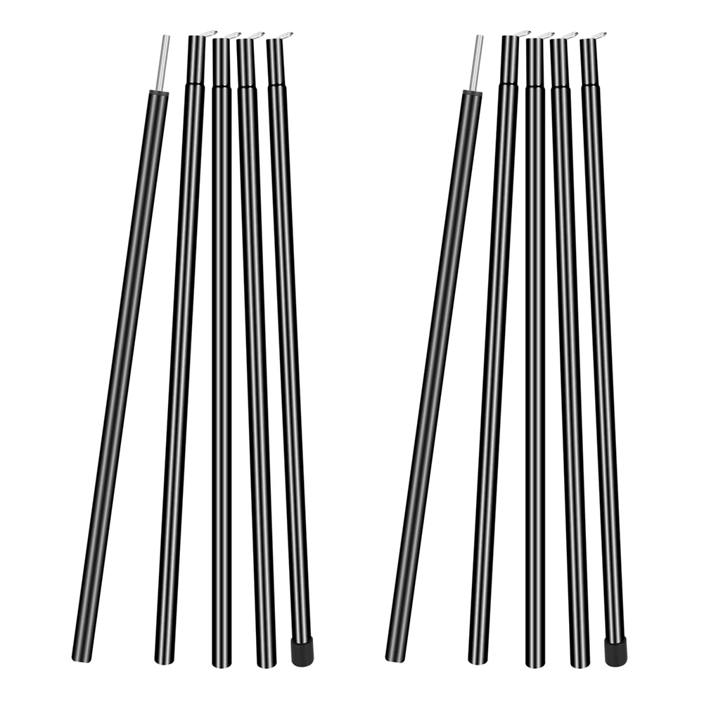 Set of 2 Tent Tarp Poles Universal Telescopic Adjustable Aluminium Camping Awning Poles Tent Accessories for Headroom Canopy
Set of 2 Tent Tarp Poles Universal Telescopic Adjustable Aluminium Camping Awning Poles Tent Accessories for Headroom Canopy