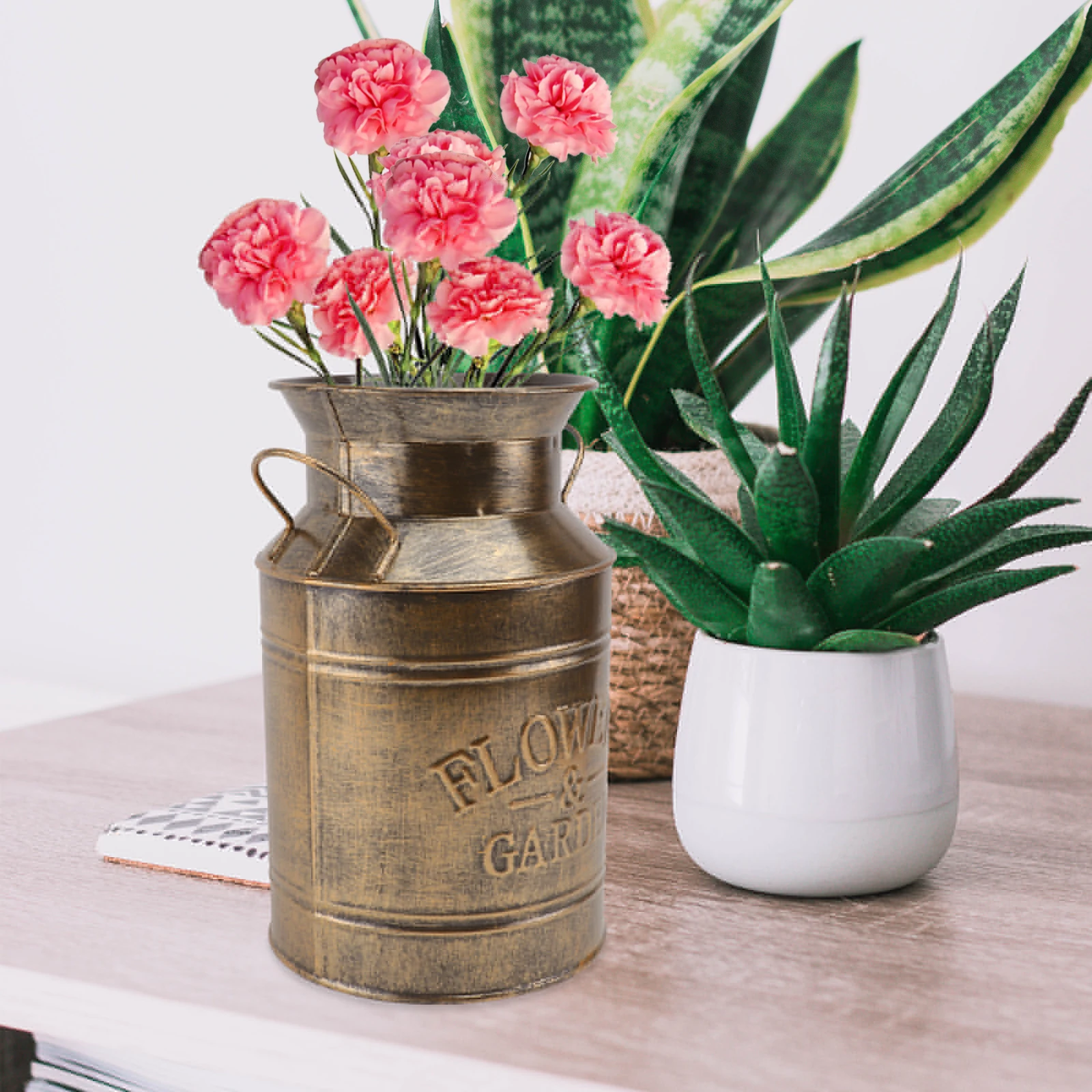 Retro Tin Vintage Kitchen Metal Flower Vase Office Galvanized Brown Premium Iron Home Decorative Flower Bucket Decoration
Retro Tin Vintage Kitchen Metal Flower Vase Office Galvanized Brown Premium Iron Home Decorative Flower Bucket Decoration