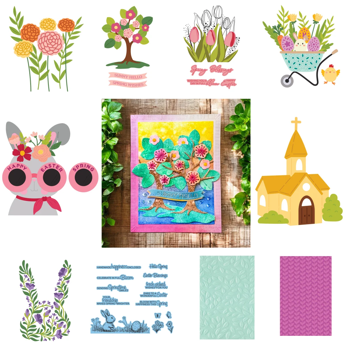 Spring Bunny Flower House Metal Cutting Dies Clear Stamps Stencil Hot Foil for DIY Scrapbook Diary Decoration Easter 2026 New
Spring Bunny Flower House Metal Cutting Dies Clear Stamps Stencil Hot Foil for DIY Scrapbook Diary Decoration Easter 2026 New