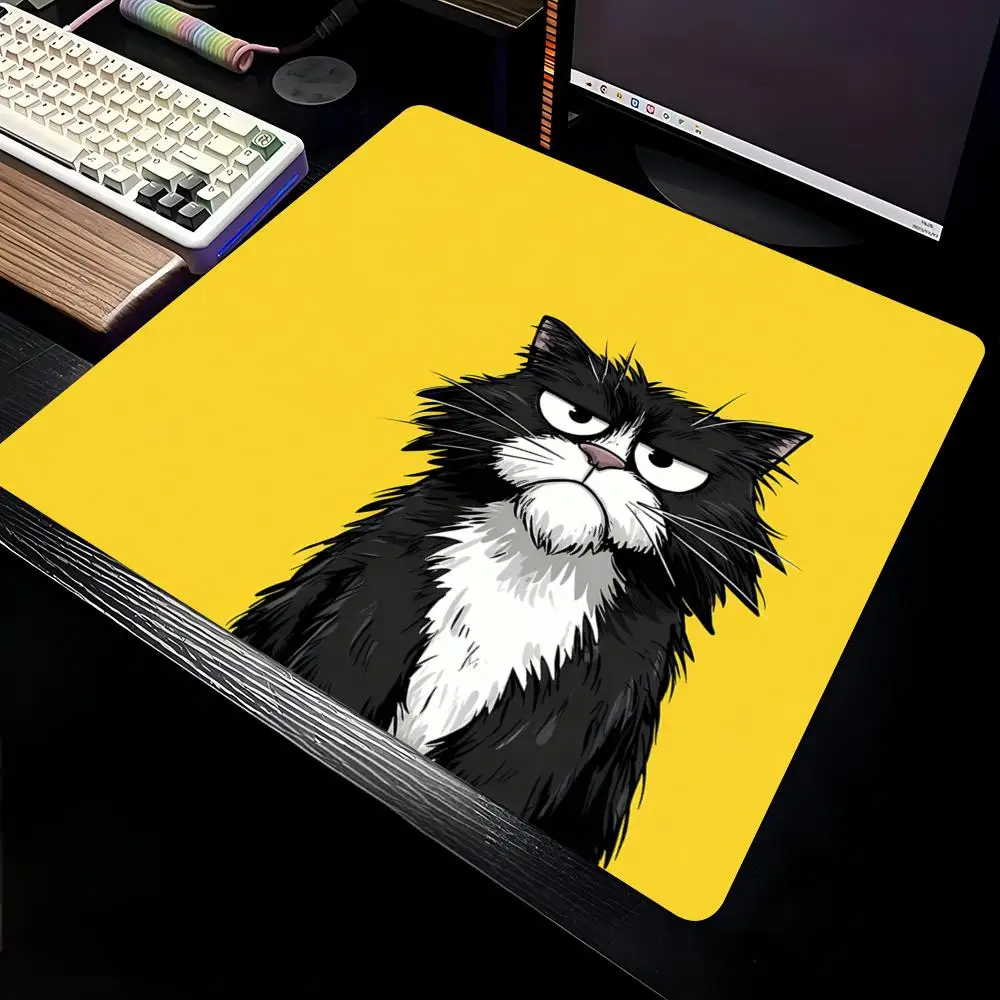 Anime-style black cat Gaming Mouse Pad Non-Slip Desk Mat 40X45CM mousepads with Stitched Edge pc accessories gaming mats
Anime-style black cat Gaming Mouse Pad Non-Slip Desk Mat 40X45CM mousepads with Stitched Edge pc accessories gaming mats
