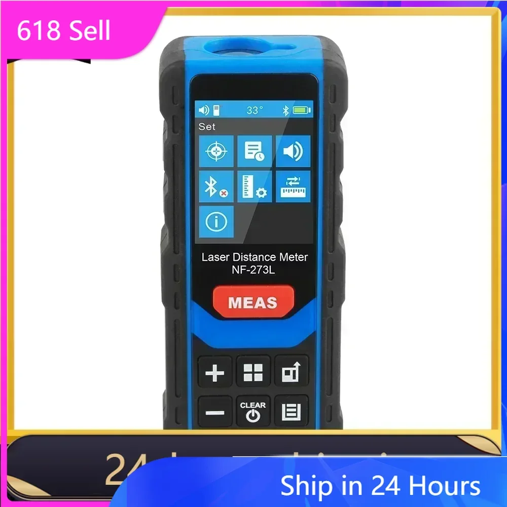 FANYUE NF-273L 60M/120M Laser Rangefinder Finder Digital Laser Tape Measure Construction Roulette Accurate Distance Meter
FANYUE NF-273L 60M/120M Laser Rangefinder Finder Digital Laser Tape Measure Construction Roulette Accurate Distance Meter