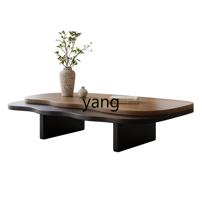 LMM Vintage Wabi-Sabi Style Solid Wood Flowing Cloud Irregular Coffee Table for Living Room Small Apartment Cloud Coffee Table
LMM Vintage Wabi-Sabi Style Solid Wood Flowing Cloud Irregular Coffee Table for Living Room Small Apartment Cloud Coffee Table