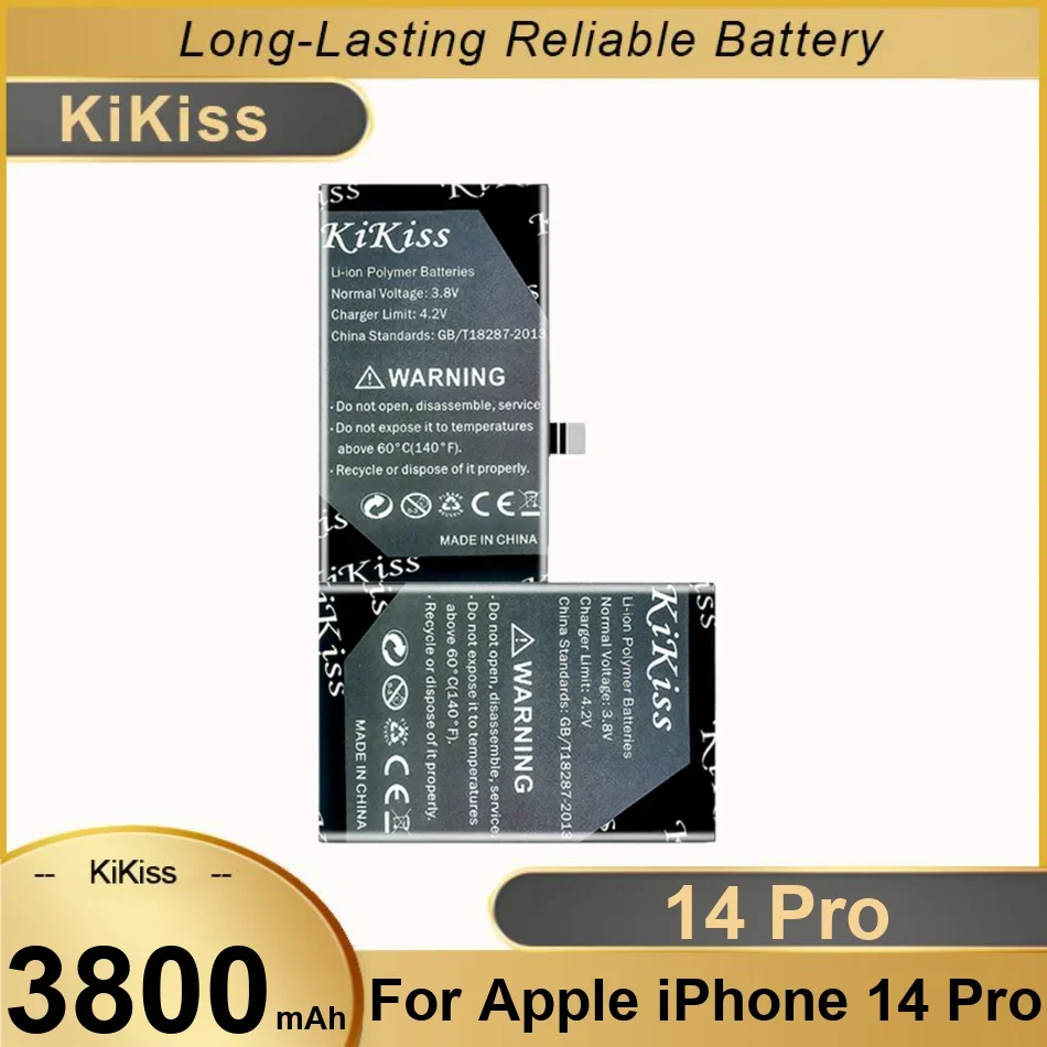 Прочный аккумулятор для мобильного телефона емкостью 3800 мАч для Apple iPhone 14 Pro 14 Pro
Прочный аккумулятор для мобильного телефона емкостью 3800 мАч для Apple iPhone 14 Pro 14 Pro