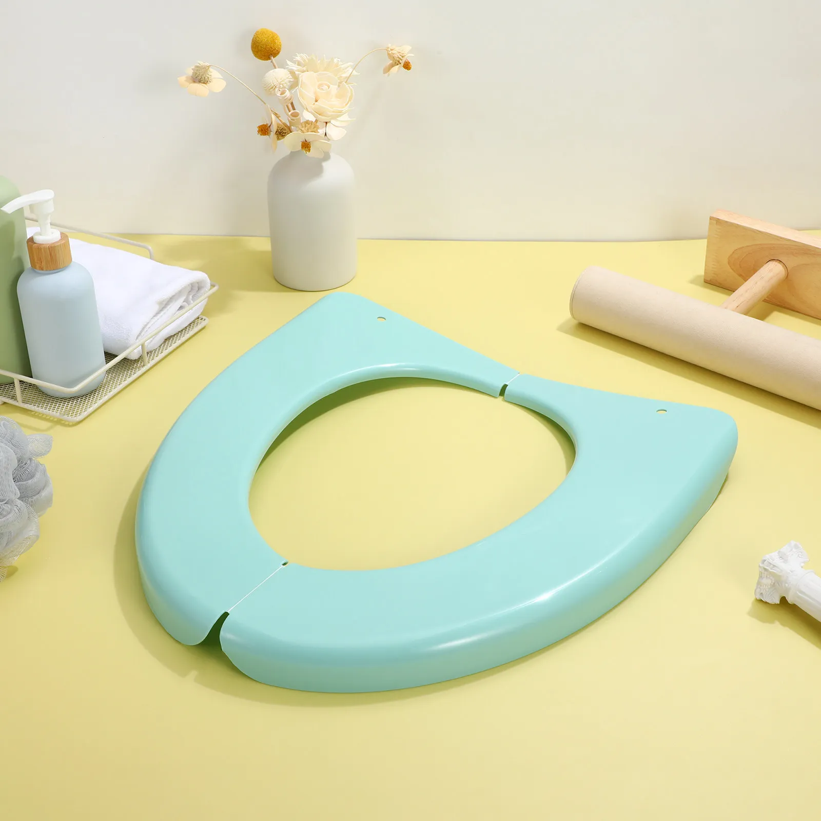 1Pcs Portable Folding Potty Seat Plastic Toilet Training Seat Cover Cushion Pad for Home Travel Use Bathroom Cushion
1Pcs Portable Folding Potty Seat Plastic Toilet Training Seat Cover Cushion Pad for Home Travel Use Bathroom Cushion