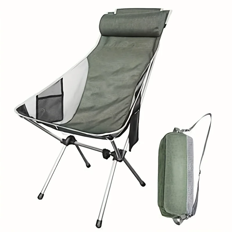 Compact Camping Chair with High Back Portable And Lightweight for Hiking, Picnic, Fishing
Compact Camping Chair with High Back Portable And Lightweight for Hiking, Picnic, Fishing