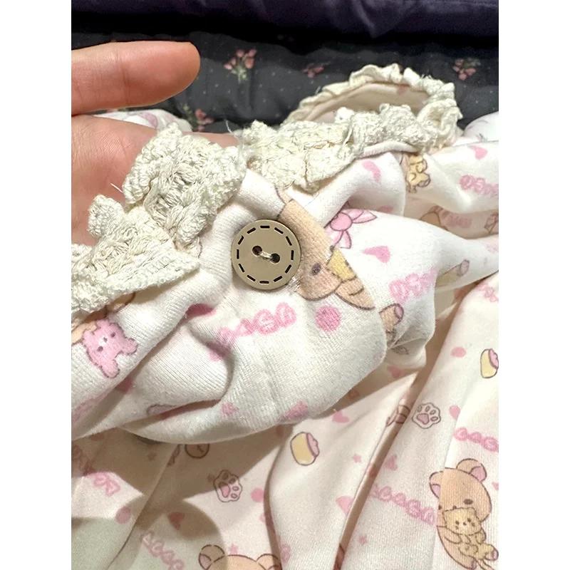 Kawaii Rilakkuma Pajamas Cute Cartoon Anime Student Sleepwear Women's Autumn Winter Long Sleeved Pants Home Set Girl's Gift Toys 
Kawaii Rilakkuma Pajamas Cute Cartoon Anime Student Sleepwear Women's Autumn Winter Long Sleeved Pants Home Set Girl's Gift Toys