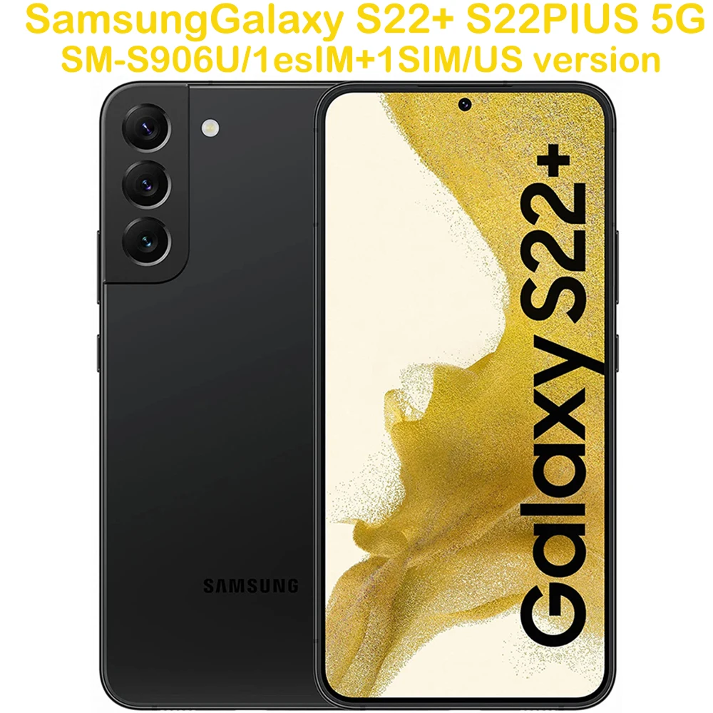 Used Samsung Galaxy S22Plus S22+5G S906U Smart Android Phone 6.6-inch US Version 1SIM+1eSIM NFC Samsung Phone 50MP 4500mAh 45W
Used Samsung Galaxy S22Plus S22+5G S906U Smart Android Phone 6.6-inch US Version 1SIM+1eSIM NFC Samsung Phone 50MP 4500mAh 45W