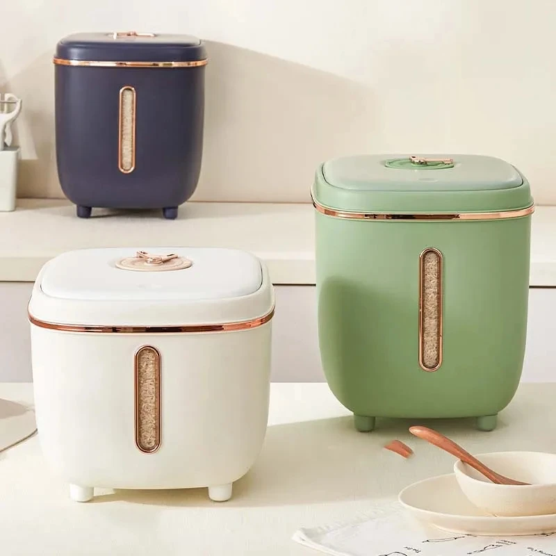 Grains Storage Box Insect-Proof Moisture-Proof Sealed Jar Container Pet Food Organizer Container Rice Bucket for Kitchen
Grains Storage Box Insect-Proof Moisture-Proof Sealed Jar Container Pet Food Organizer Container Rice Bucket for Kitchen
