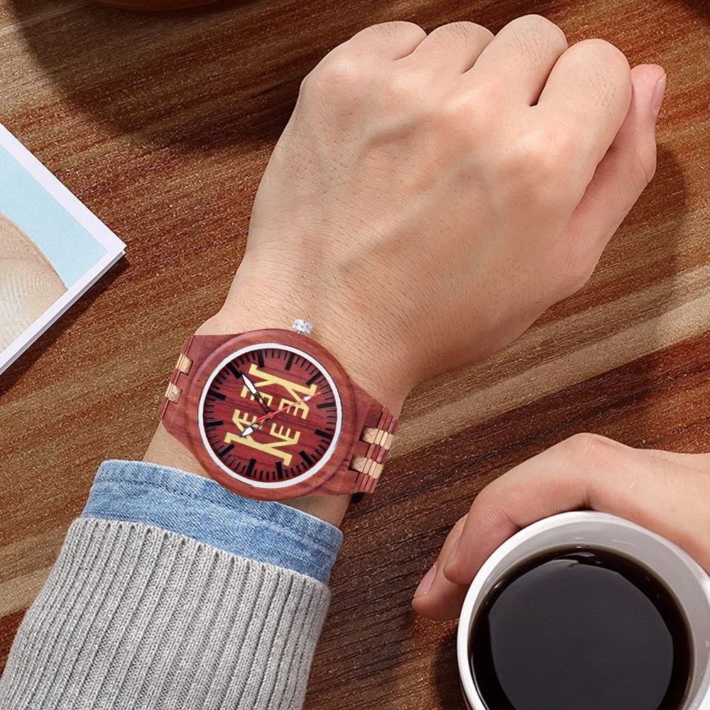 Couple Watches Wood Quartz Wristwatch Week Timepiece Display Colorful Wooden Band Wedding Gift Watch MT1068
Couple Watches Wood Quartz Wristwatch Week Timepiece Display Colorful Wooden Band Wedding Gift Watch MT1068