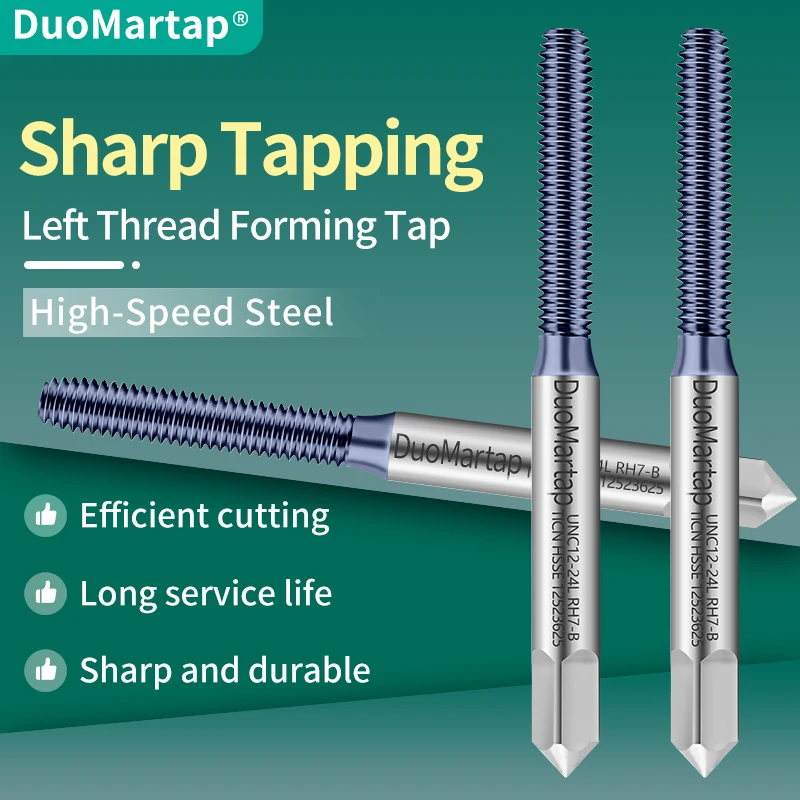 Duo Martap CNC Extended Spiral Forming Tap UNC UNF 0-80 2-56 4-40 6-32 8-32 10-24 10-32 1/4-3/8 100mm Long Shank
Duo Martap CNC Extended Spiral Forming Tap UNC UNF 0-80 2-56 4-40 6-32 8-32 10-24 10-32 1/4-3/8 100mm Long Shank