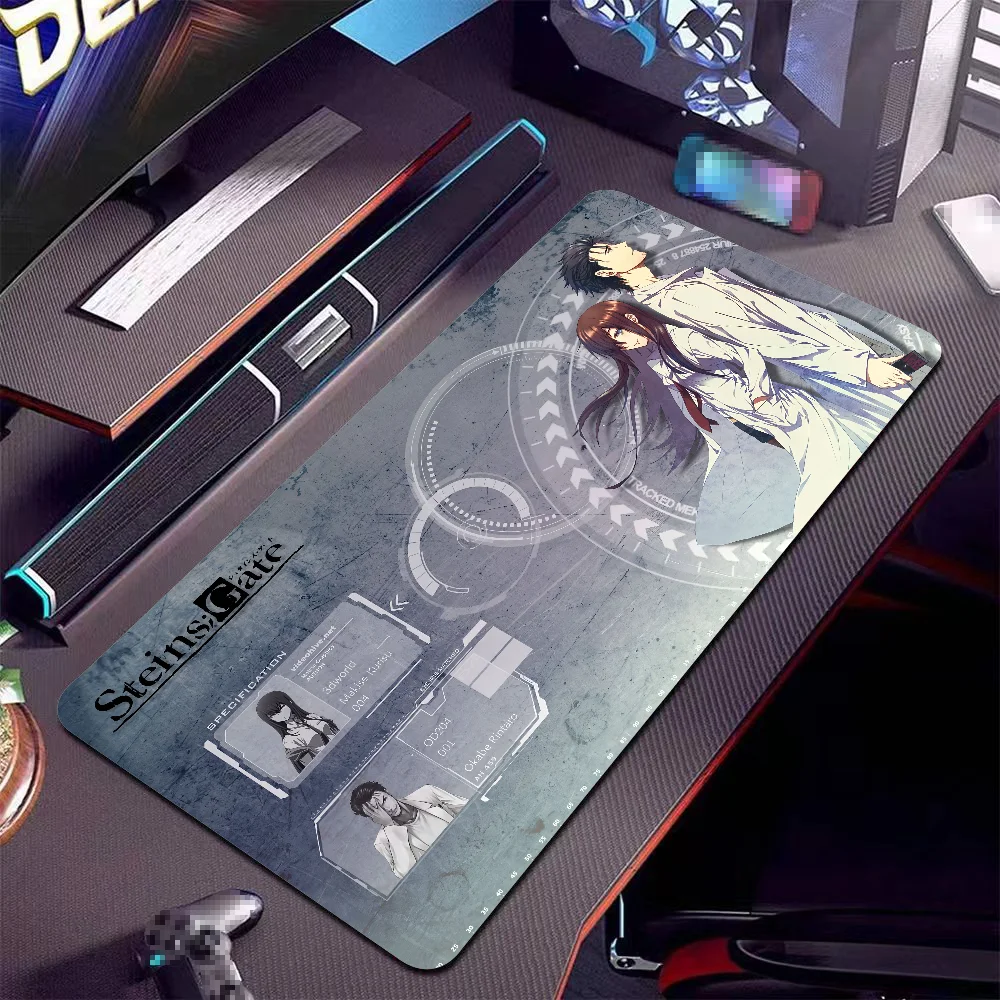 Japanese Classic Anime Steins Gate Cool Mousepad Large Anti-Slip Mouse Pad Stitched Edges Mat Desk Laptop Gaming Keyboard Pad
Japanese Classic Anime Steins Gate Cool Mousepad Large Anti-Slip Mouse Pad Stitched Edges Mat Desk Laptop Gaming Keyboard Pad