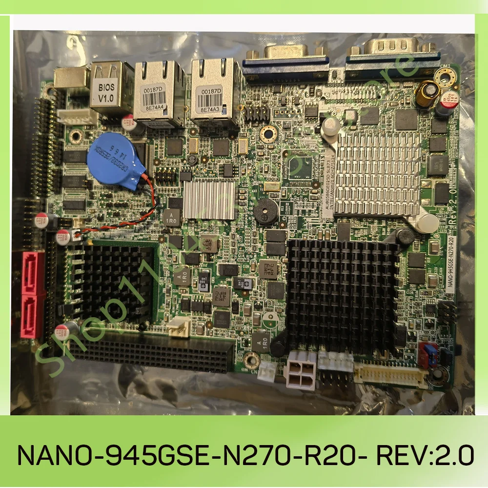 Embedded Motherboard NANO-945GSE-N270-R20- REV:2.0
Embedded Motherboard NANO-945GSE-N270-R20- REV:2.0