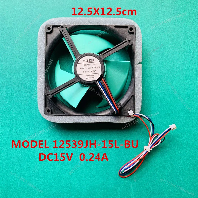 1PC New Cooling Fan Motor 12539JH-15L-BU For NMB Refrigerator Fan DC15V 0.24A
1PC New Cooling Fan Motor 12539JH-15L-BU For NMB Refrigerator Fan DC15V 0.24A