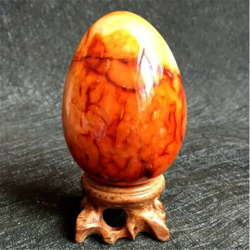 50-60mm Natural Colorful Red Agate Egg Polished Quartz Crystal Healing stones +base
50-60mm Natural Colorful Red Agate Egg Polished Quartz Crystal Healing stones +base