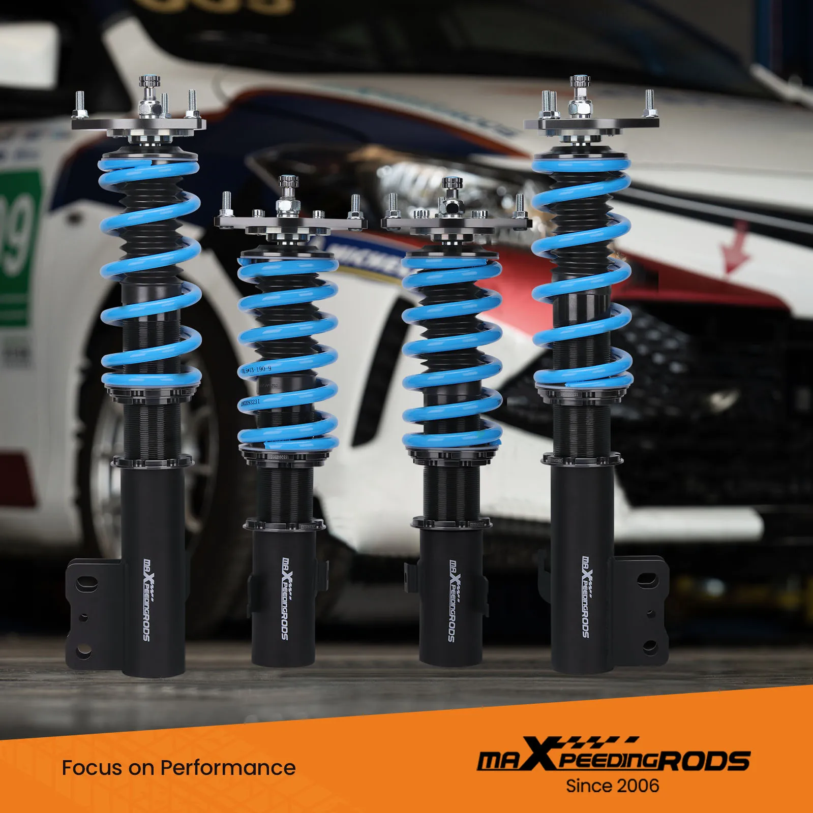 24 Levels Damping Adjustable Lowering Street Coilover For Subaru Forester SF 
24 Levels Damping Adjustable Lowering Street Coilover For Subaru Forester SF