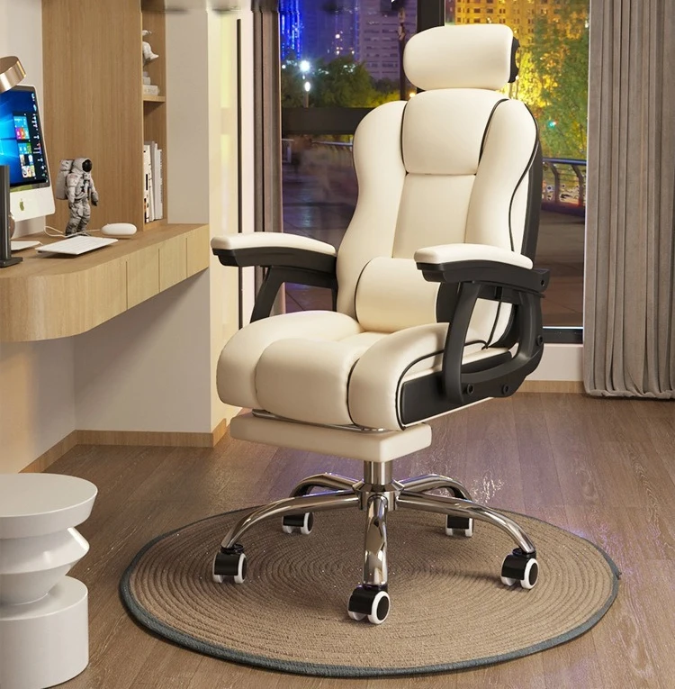 Comfortable Cheap Ergonomic Office Chair New Design Pu Leather Computer Chair with Headrest in Stock
Comfortable Cheap Ergonomic Office Chair New Design Pu Leather Computer Chair with Headrest in Stock