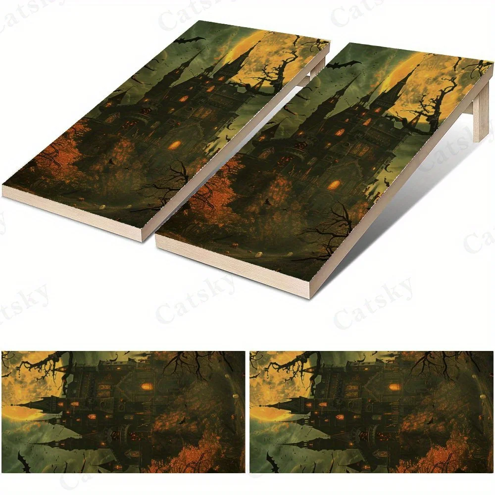 Haunted Castle,Gothic Mansion Art,Mystical Night,High Value! 2D Flat Vinyl Sandboard Stickers - Bubble-Free, Easy Application, W
Haunted Castle,Gothic Mansion Art,Mystical Night,High Value! 2D Flat Vinyl Sandboard Stickers - Bubble-Free, Easy Application, W