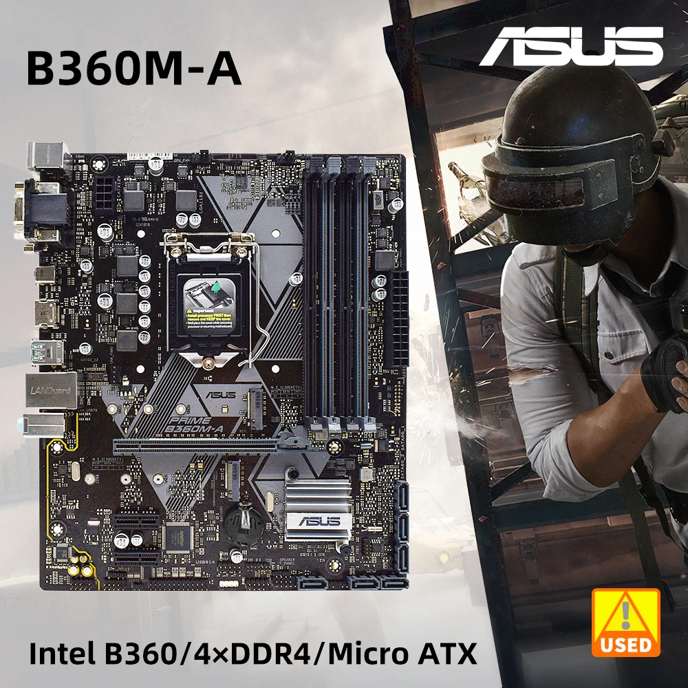 ASUS LGA 1151 материнская плата PRIME B360M-A поддерживает Intel Coer i3 8100 9100 9100F i5 8400 8500 9400F 9600KF i7 9400 K 9700F
ASUS LGA 1151 материнская плата PRIME B360M-A поддерживает Intel Coer i3 8100 9100 9100F i5 8400 8500 9400F 9600KF i7 9400 K 9700F