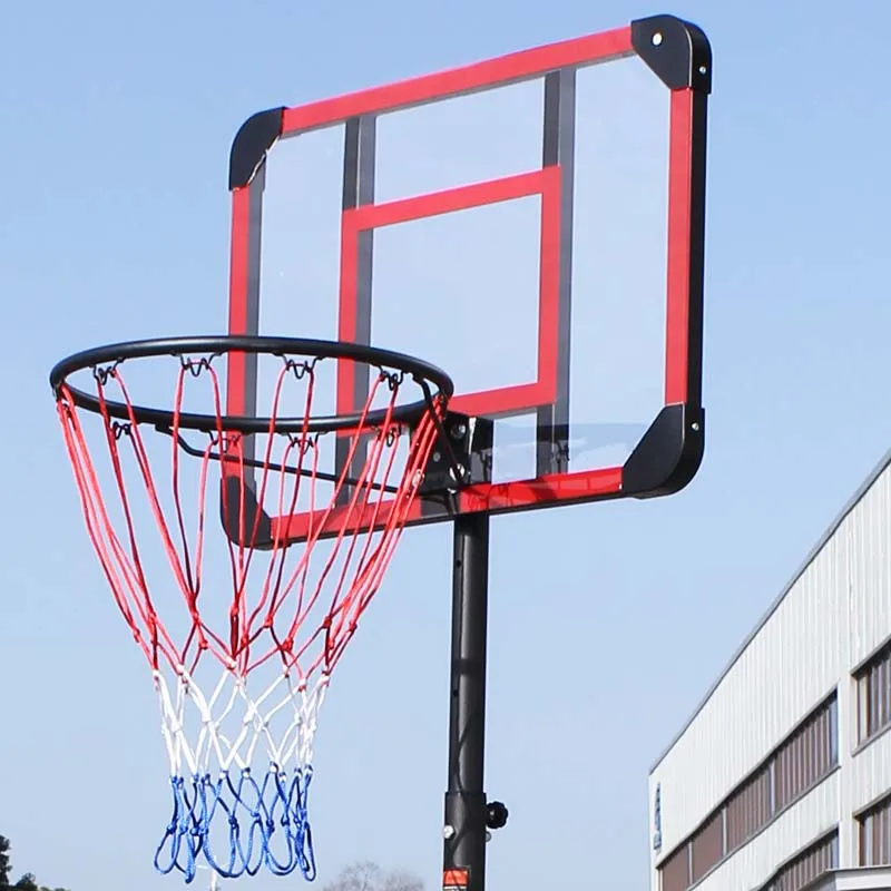 Adjustable Portable Basketball Hoop Stand with Nylon Rim for Indoor Outdoor Court Equipment
Adjustable Portable Basketball Hoop Stand with Nylon Rim for Indoor Outdoor Court Equipment