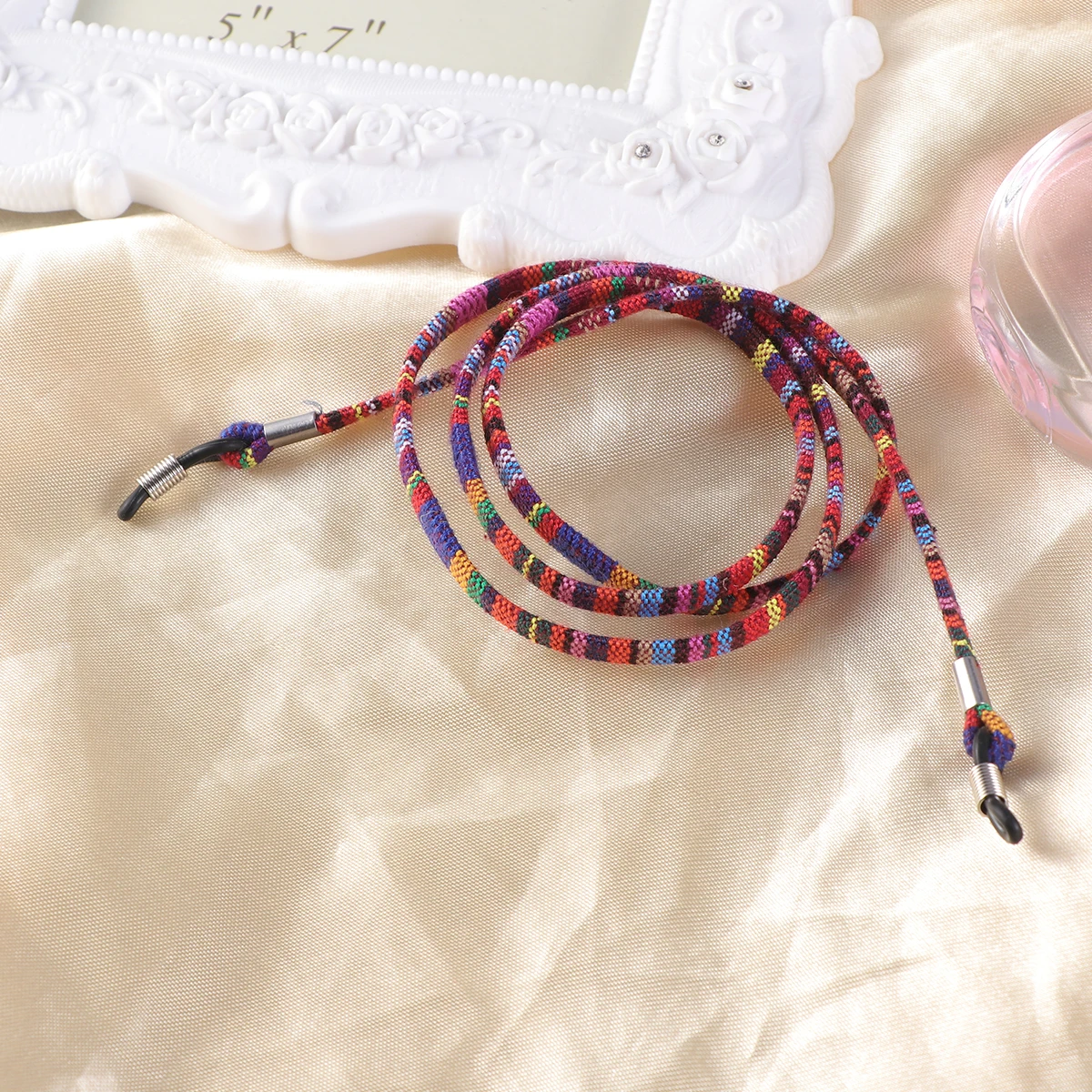 Stylish Eyeglass Chain Durable Glasses Cord Strong Retainer For All Eyewear Lightweight Compact Hypoallergenic Eyeglasses
Stylish Eyeglass Chain Durable Glasses Cord Strong Retainer For All Eyewear Lightweight Compact Hypoallergenic Eyeglasses