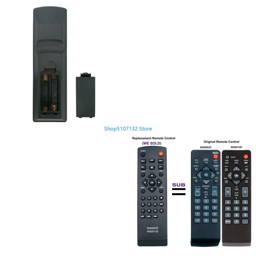 Сменный пульт дистанционного управления 87HD NH000UD NH001UD для Sylvania для телевизора CLC320EM2
Сменный пульт дистанционного управления 87HD NH000UD NH001UD для Sylvania для телевизора CLC320EM2