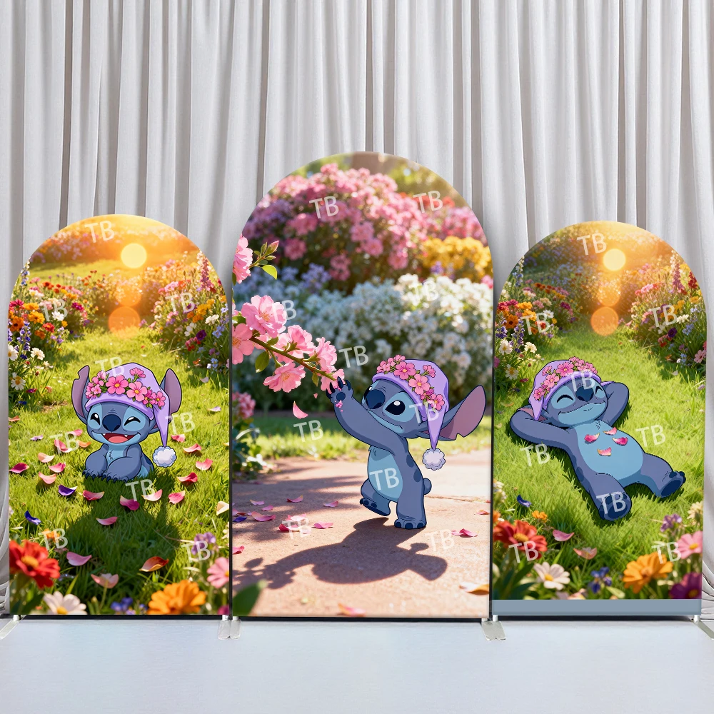 Disney Stitch Arch Backdrop Cover Birthday & Baby Shower Flower Field Wreath Spring Theme for Kids Party Photo Booth Decor
Disney Stitch Arch Backdrop Cover Birthday & Baby Shower Flower Field Wreath Spring Theme for Kids Party Photo Booth Decor