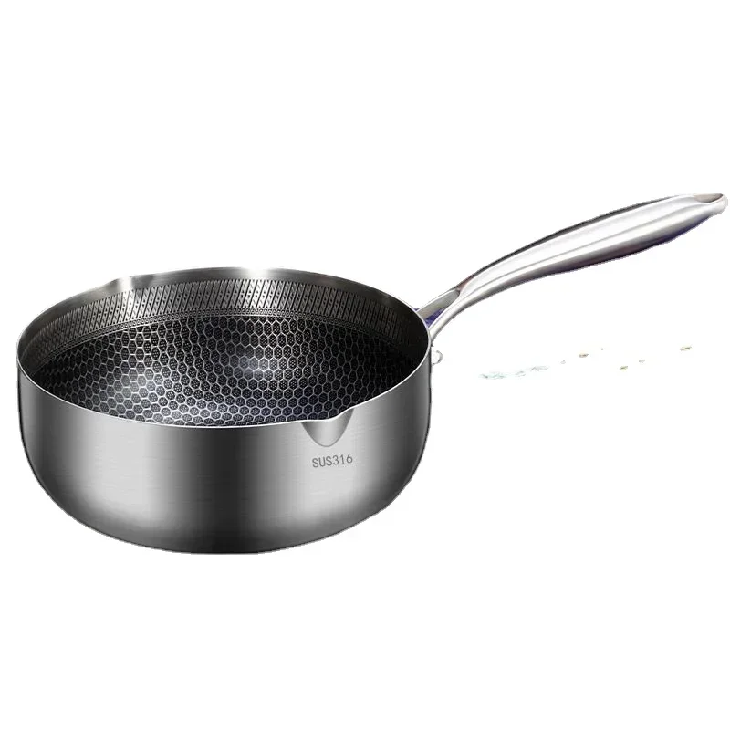 Versatile 316 Stainless Steel Pot for Home Cooking and Baby Food, Designed for Steaming, Boiling, Frying and Stir-Frying
Versatile 316 Stainless Steel Pot for Home Cooking and Baby Food, Designed for Steaming, Boiling, Frying and Stir-Frying
