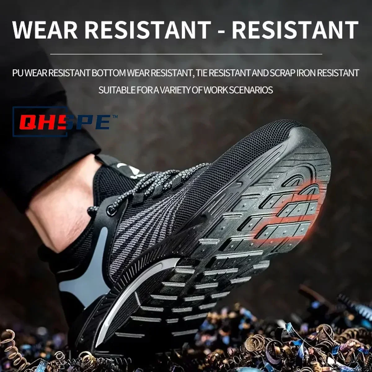 New men's safety shoes with steel toe lightweight durable breathable and fashionable sports shoe style suitable for work and lei
New men's safety shoes with steel toe lightweight durable breathable and fashionable sports shoe style suitable for work and lei